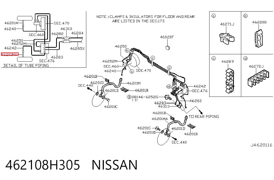 462108H305 Nissan/Infiniti