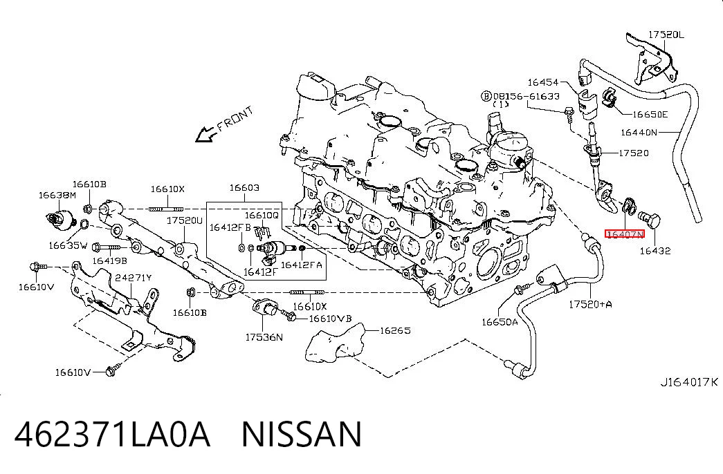 462371LA0A Nissan/Infiniti