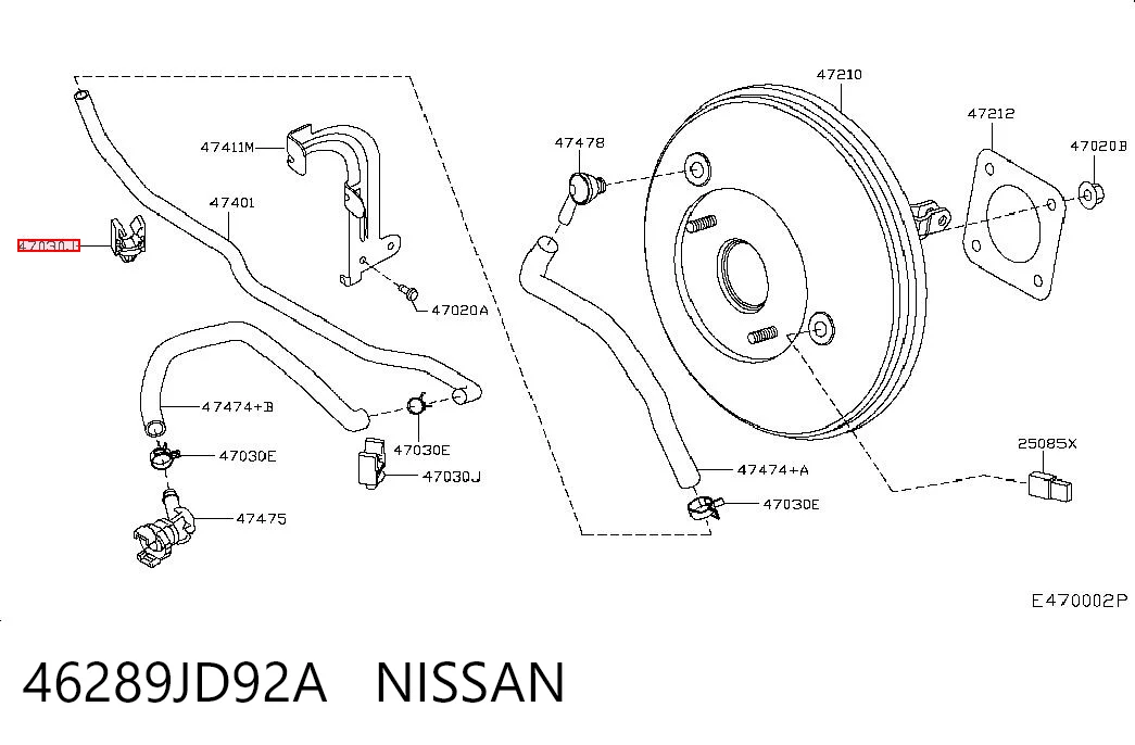 46289JD92A Nissan/Infiniti