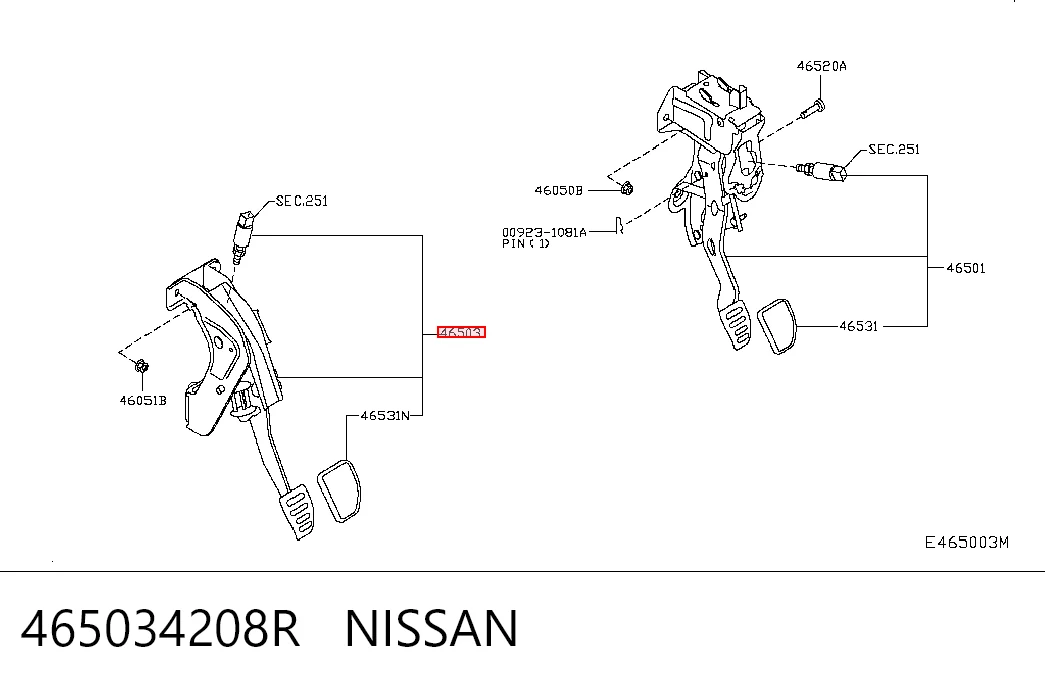 465034208R Nissan/Infiniti