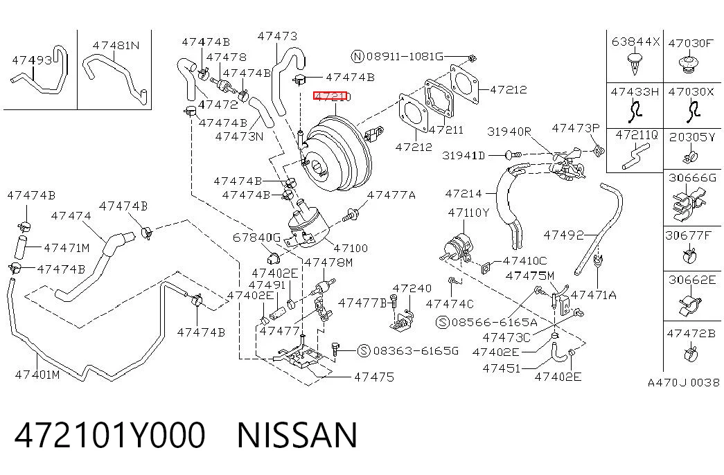 472101Y000 Nissan/Infiniti