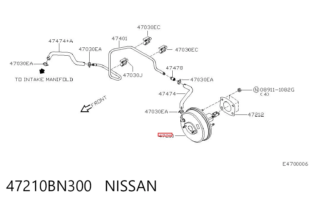 47210BN300 Nissan/Infiniti