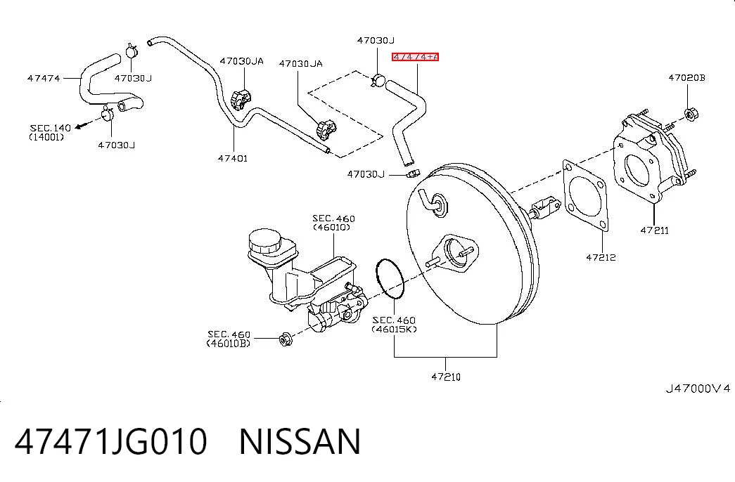 47471JG010 Nissan/Infiniti