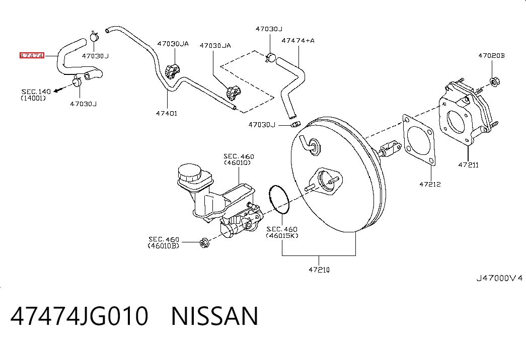 47474JG010 Nissan/Infiniti