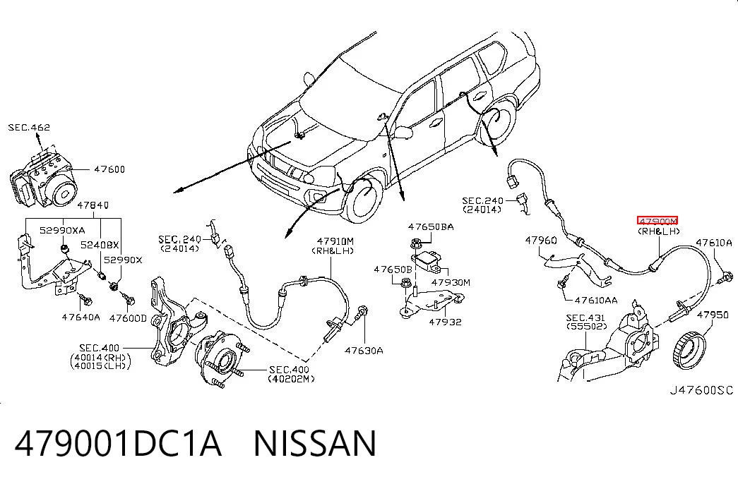 479001DC1A Nissan/Infiniti