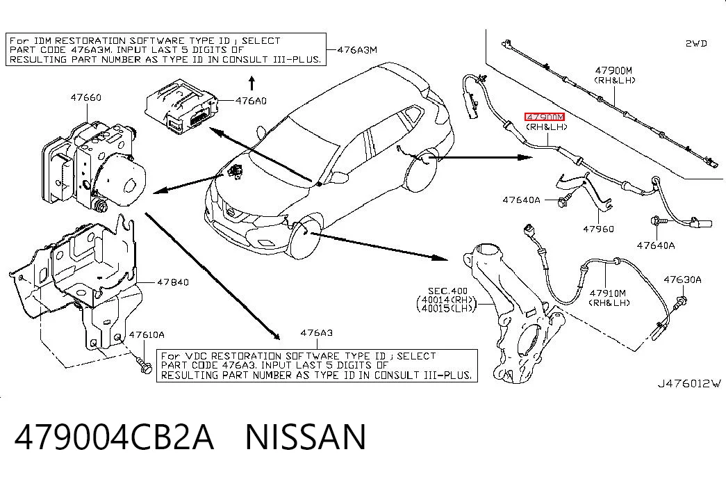 479004CB2A Nissan/Infiniti