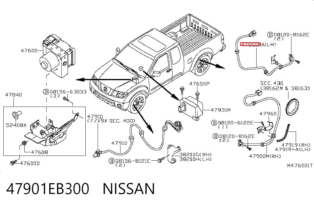 47901EB300 Nissan/Infiniti