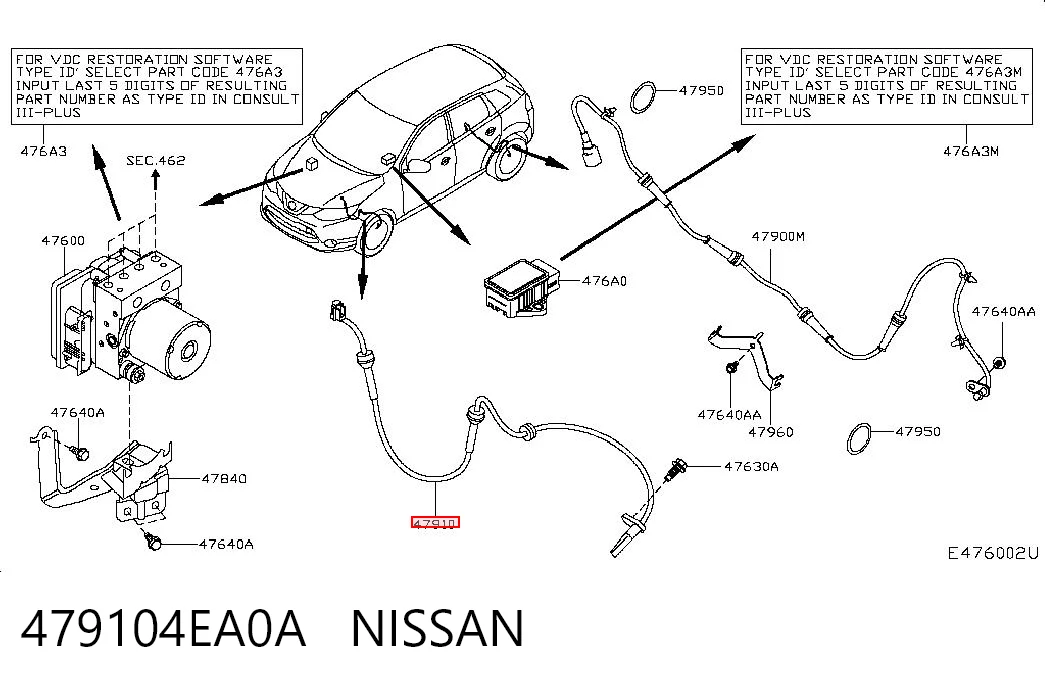 479104EA0A Nissan/Infiniti
