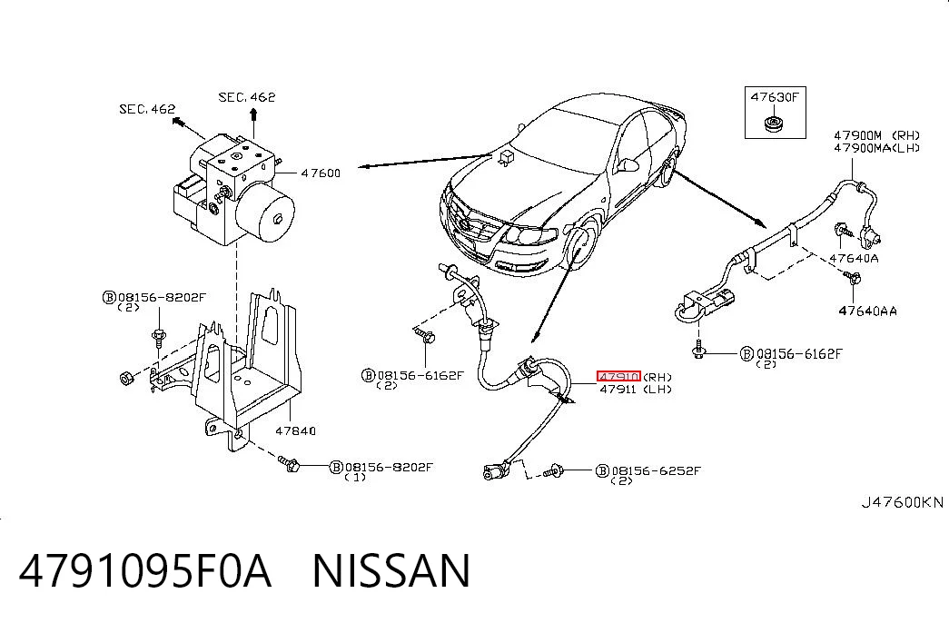 4791095F0A Nissan/Infiniti