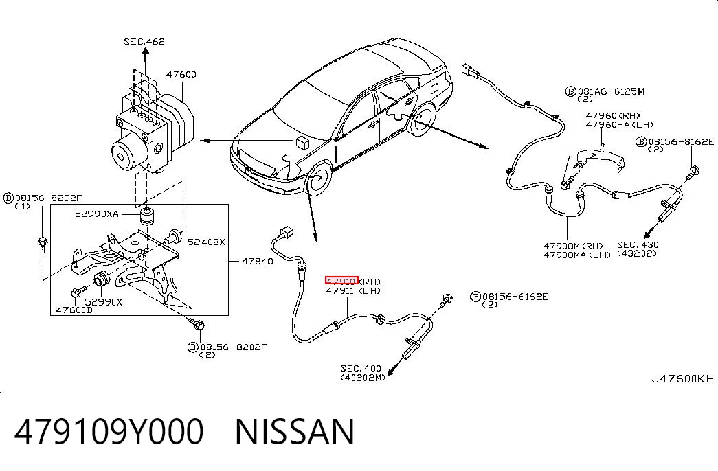479109Y000 Nissan/Infiniti