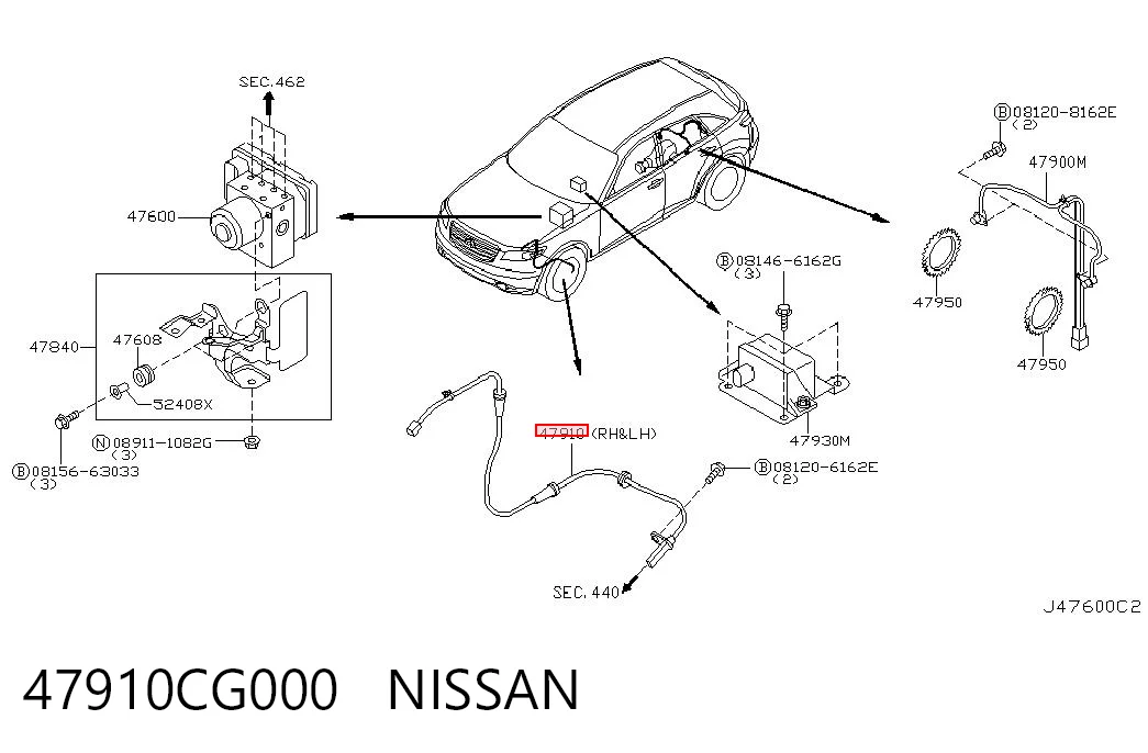 47910CG000 Nissan/Infiniti