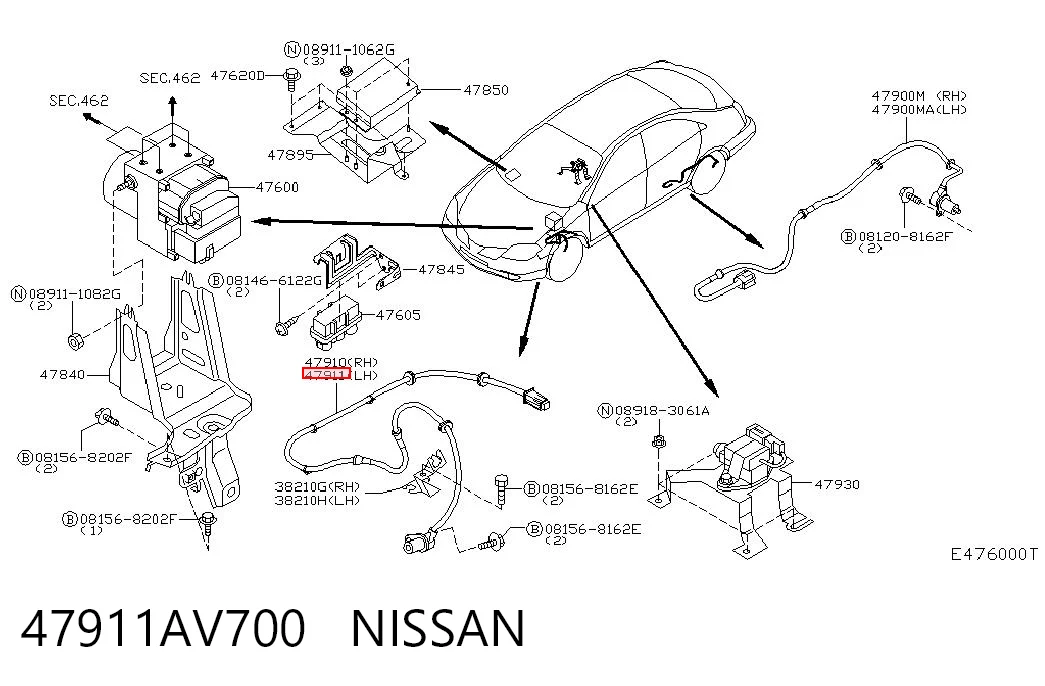47911AV700 Nissan/Infiniti