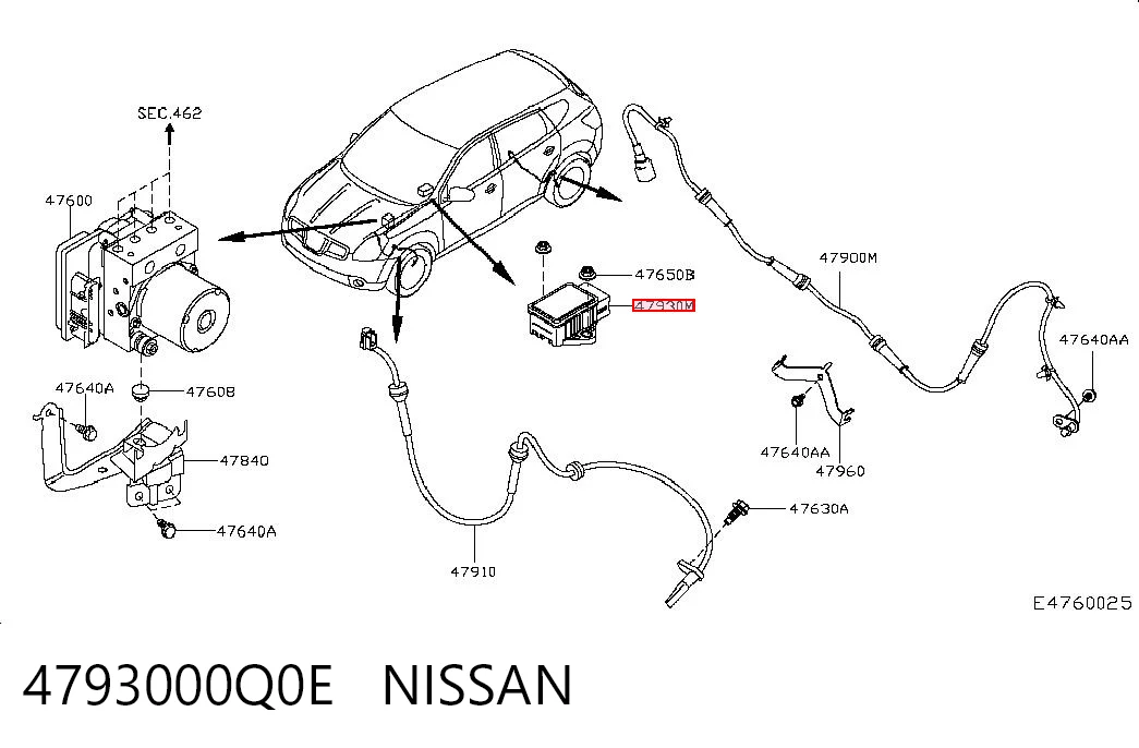 4793000Q0E Nissan/Infiniti