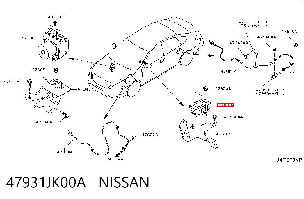 265005806 Renault (RVI) Sensor de aceleração transversal (ESP)