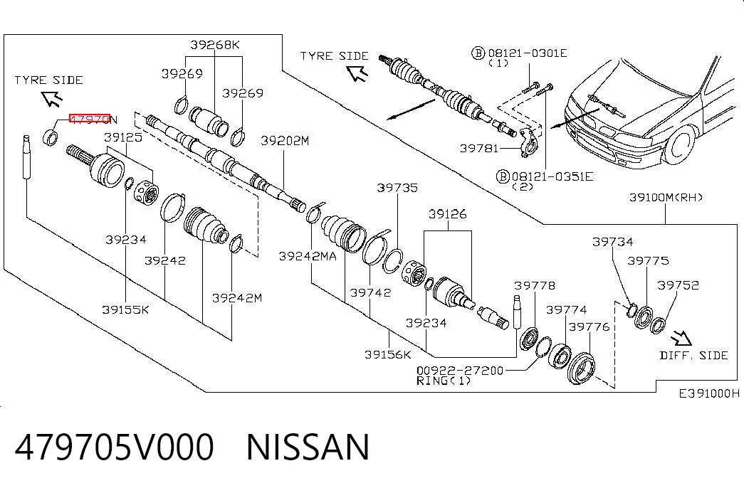 479705V000 Nissan/Infiniti