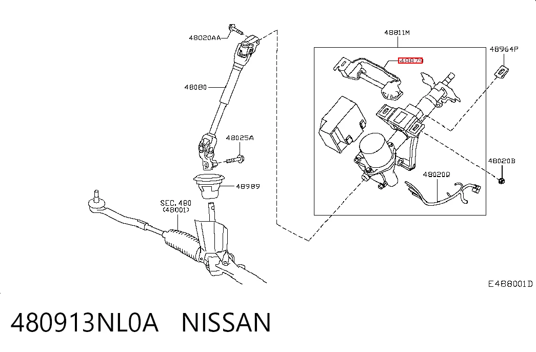 480913NL0A Nissan/Infiniti