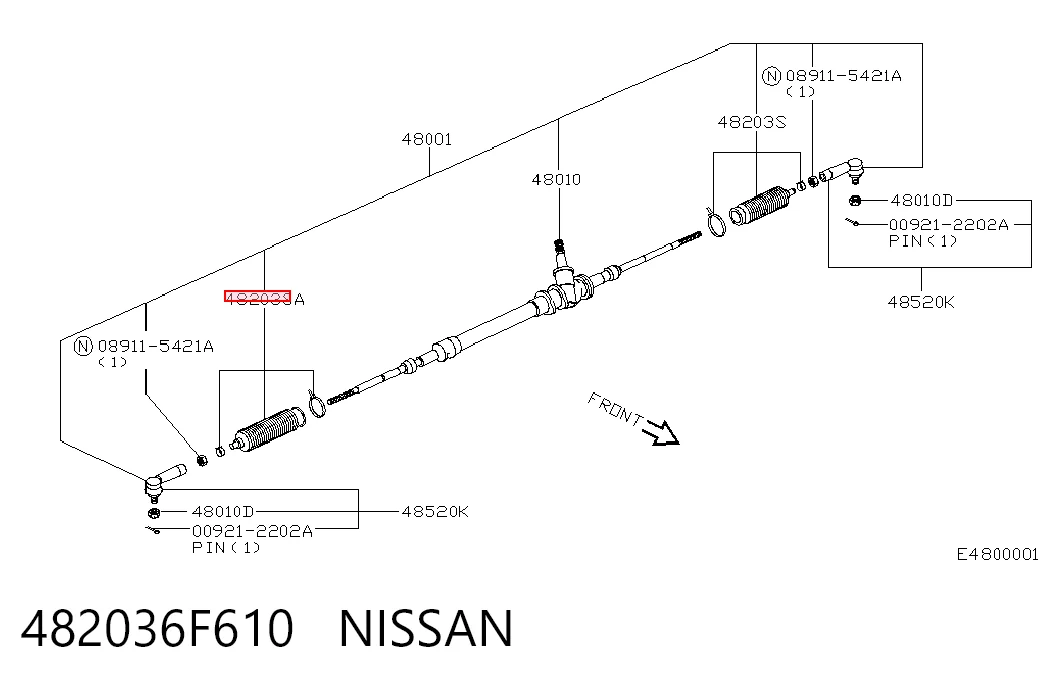 482036F610 Nissan/Infiniti