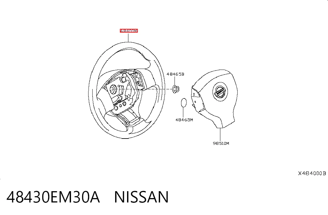 Volante Nissan Tiida  C11X ao melhor preço