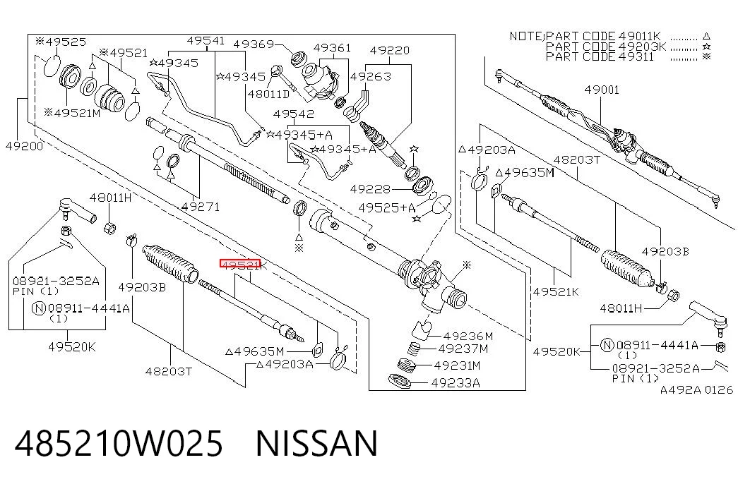  Nissan Pathfinder  (R50)