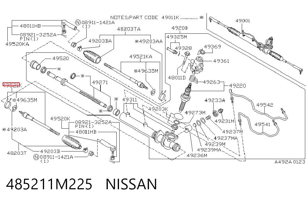 485211M225 Nissan/Infiniti