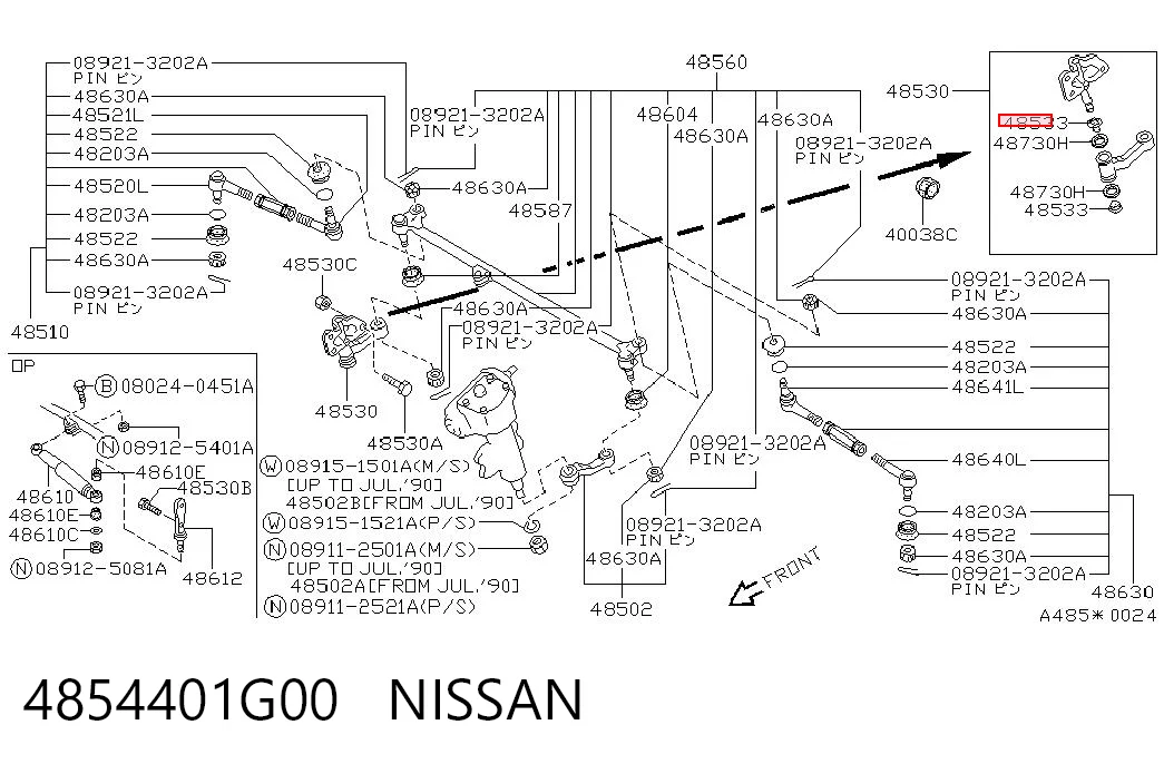 4854401G00 Nissan/Infiniti