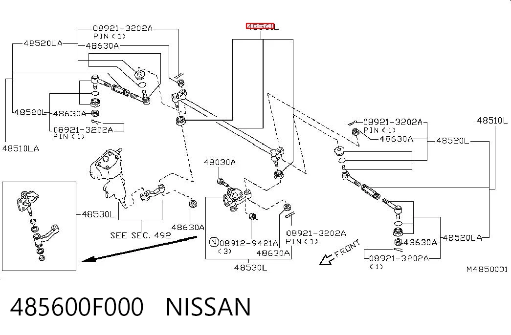485600F000 Nissan/Infiniti