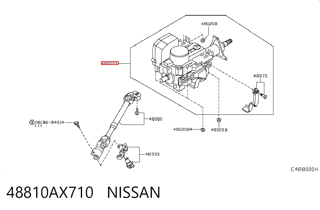 Compre Coluna da direção Nissan Micra 