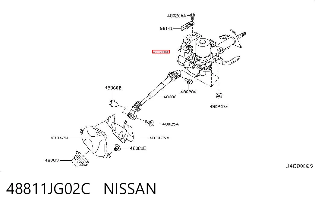 48811JG02C Nissan/Infiniti