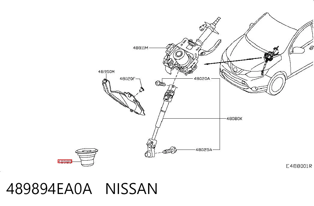 489894EA0A Nissan/Infiniti