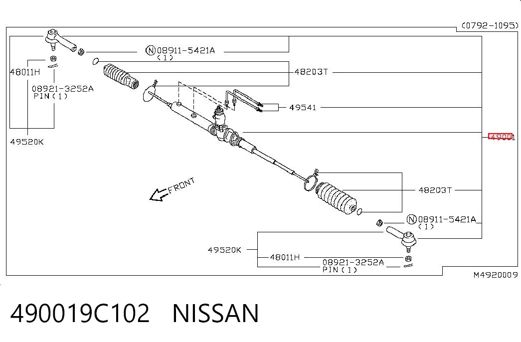490019C102 Nissan/Infiniti