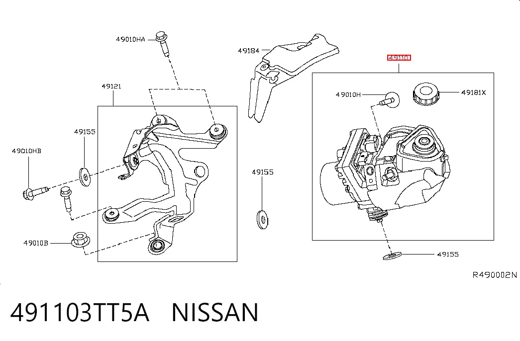 Bomba da Direção hidrâulica assistida para Nissan Altima 
