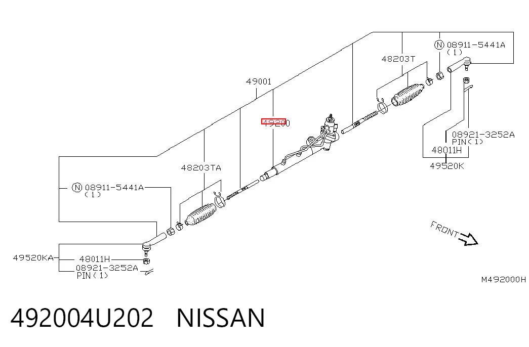 492004U202 Nissan/Infiniti