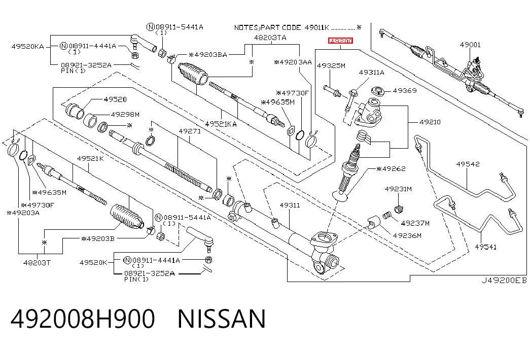 492008H900 Nissan/Infiniti