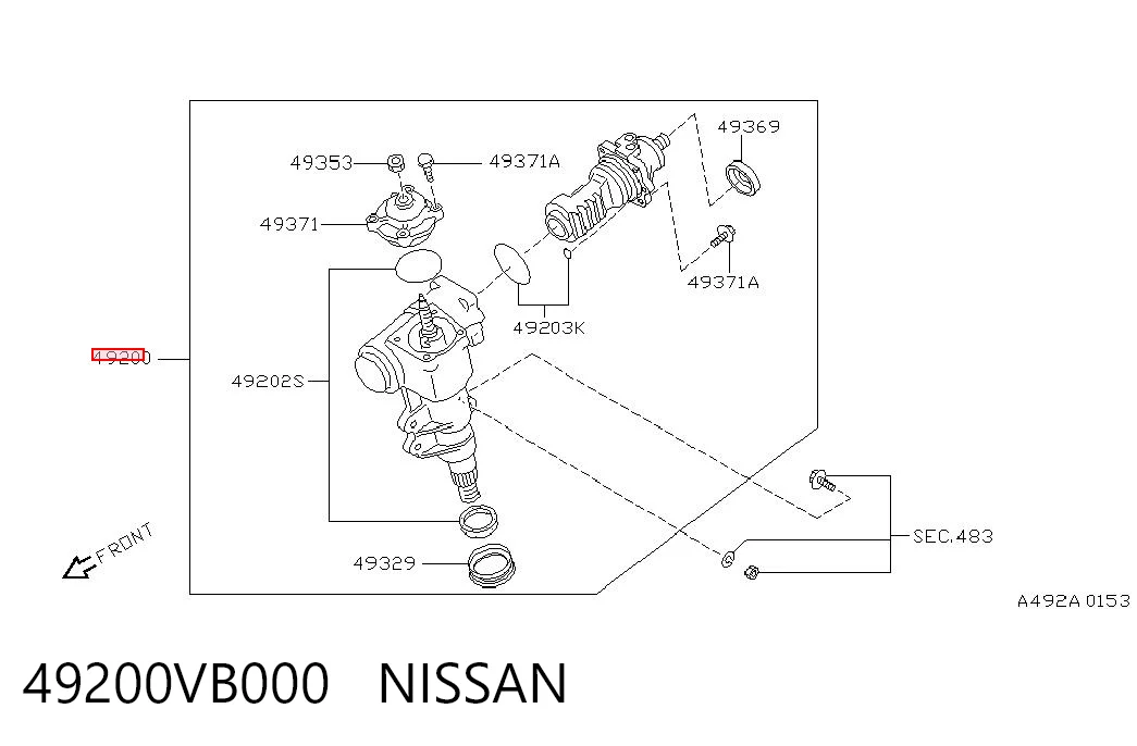 49200VB000 Nissan/Infiniti