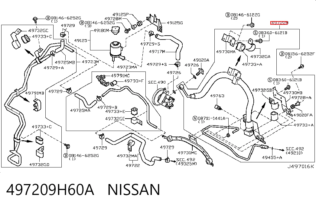 497209H60A Nissan/Infiniti