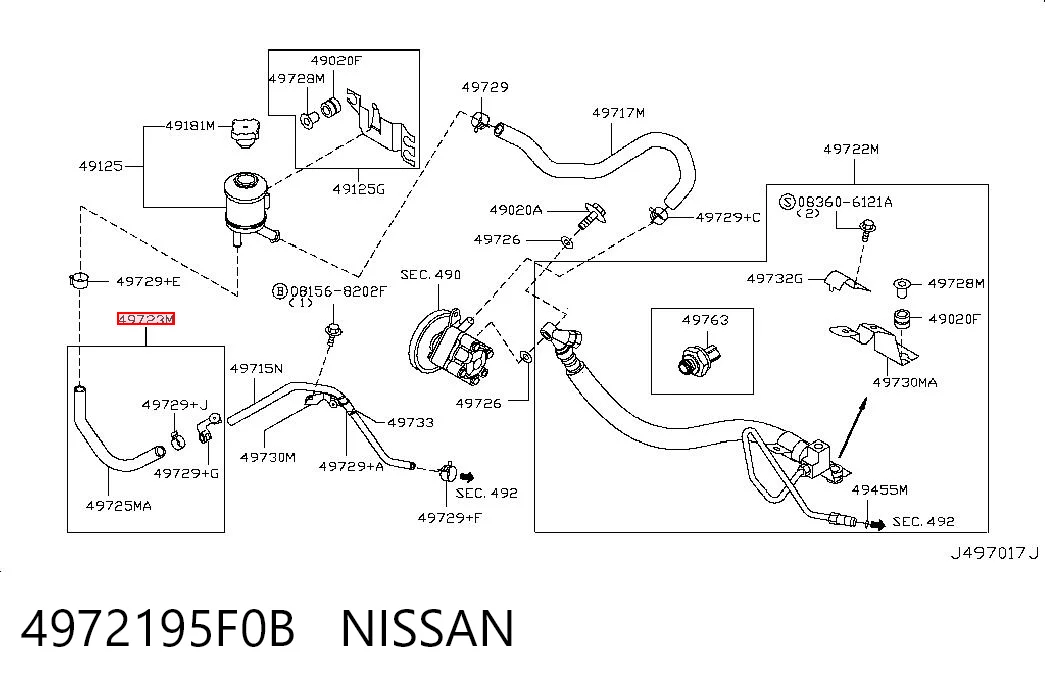 4972195F0B Nissan/Infiniti