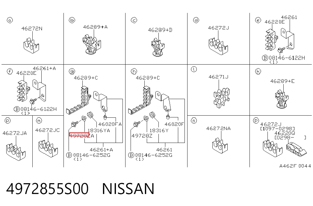 4972855S00 Nissan/Infiniti