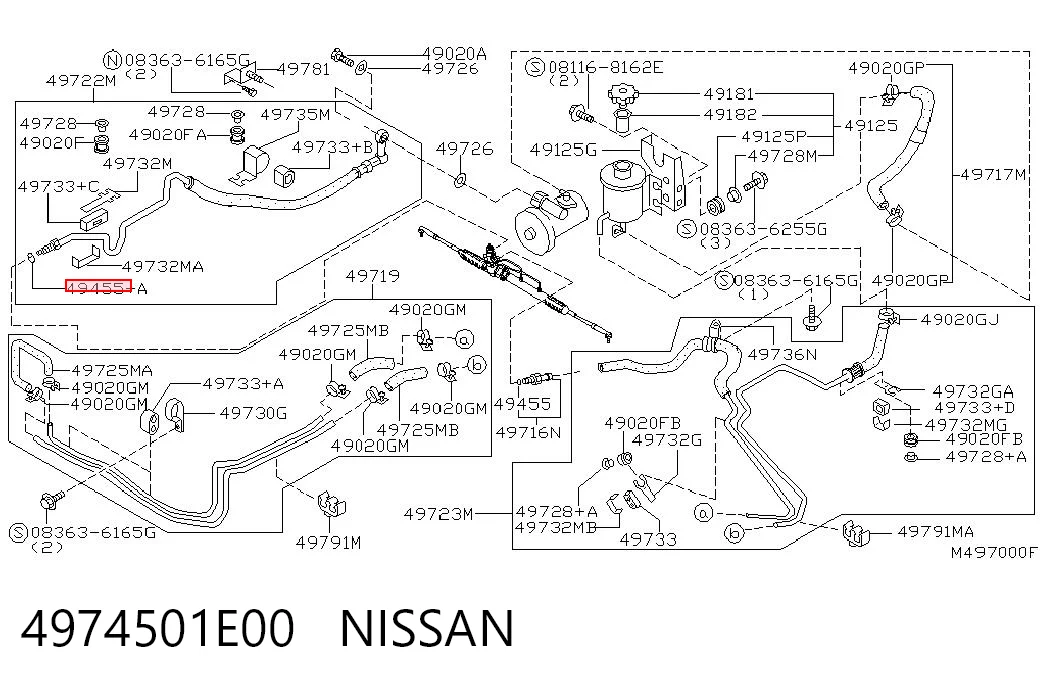 4974501E00 Nissan/Infiniti