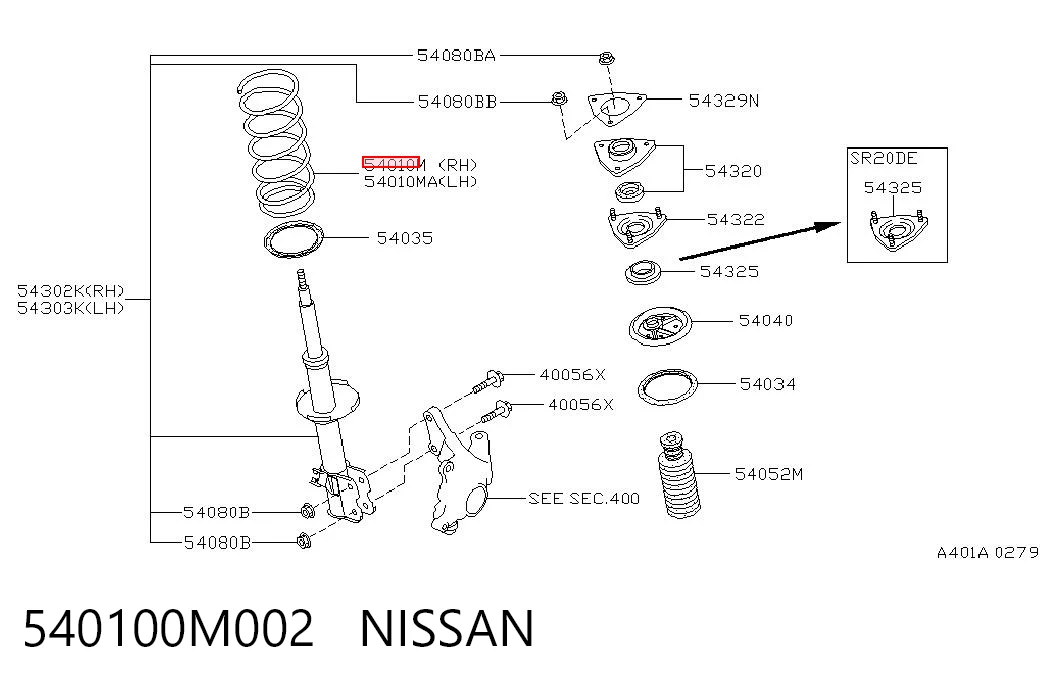 Mola dianteira Nissan Sunny III N14 ao melhor preço