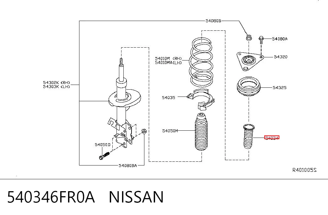 540346FR0A Nissan/Infiniti
