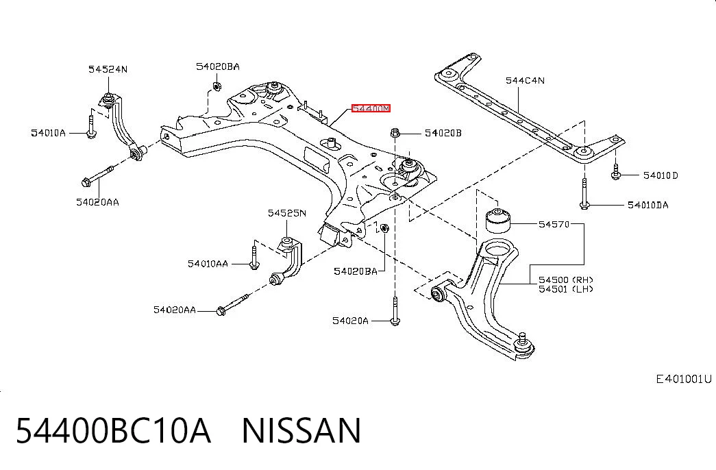 54400BC10A Nissan/Infiniti