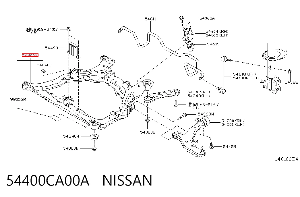 54400CA00A Nissan/Infiniti