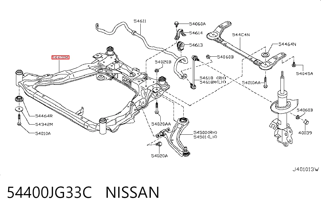 54400JG33C Nissan/Infiniti
