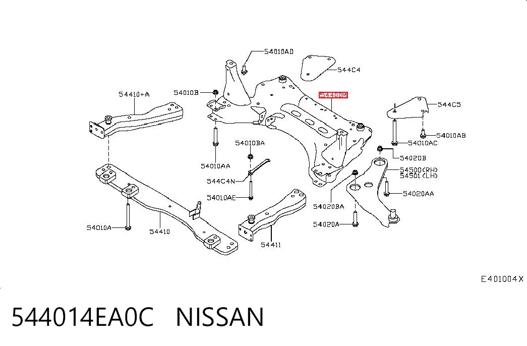 544014EA0C Nissan/Infiniti