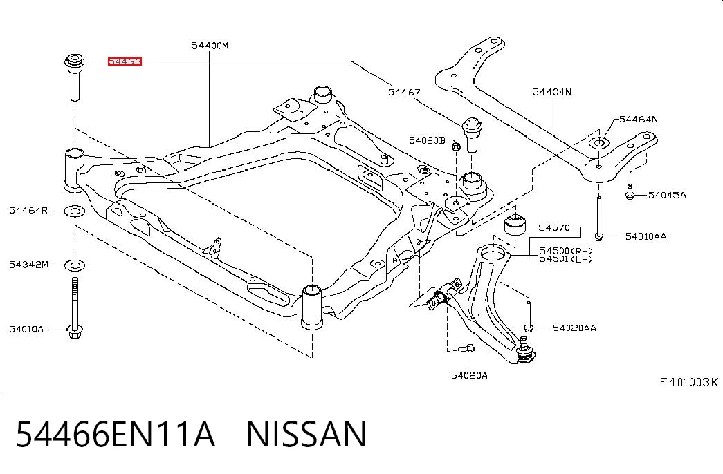 54466EN11A Nissan/Infiniti