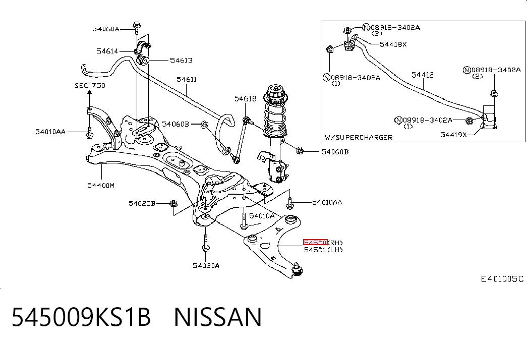 545009KS1B Nissan/Infiniti