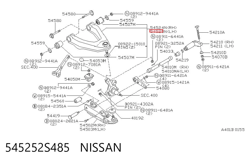 545252S485 Nissan/Infiniti