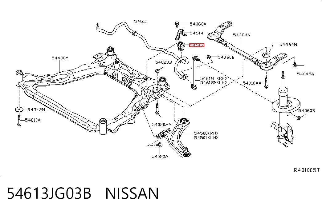 54613JG03B Nissan/Infiniti