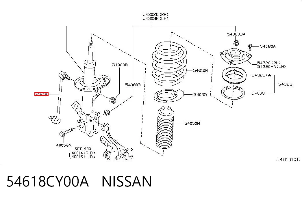 54618CY00A Nissan/Infiniti
