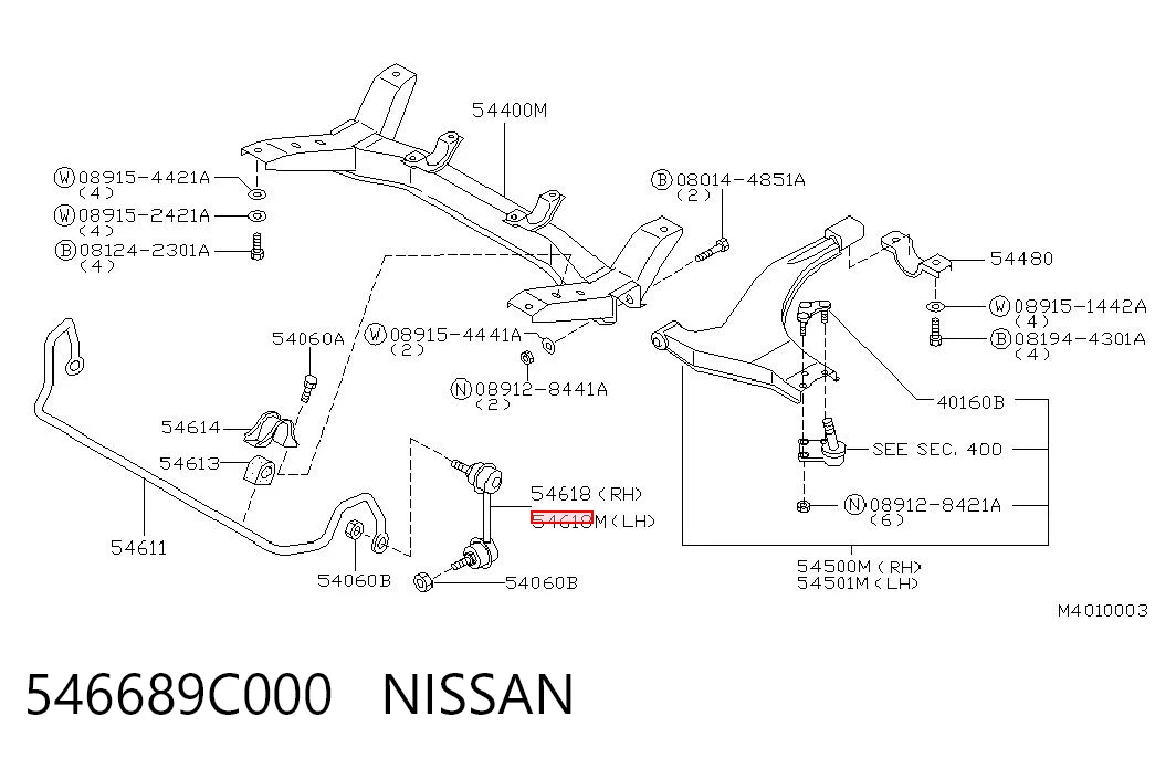 546689C000 Nissan/Infiniti